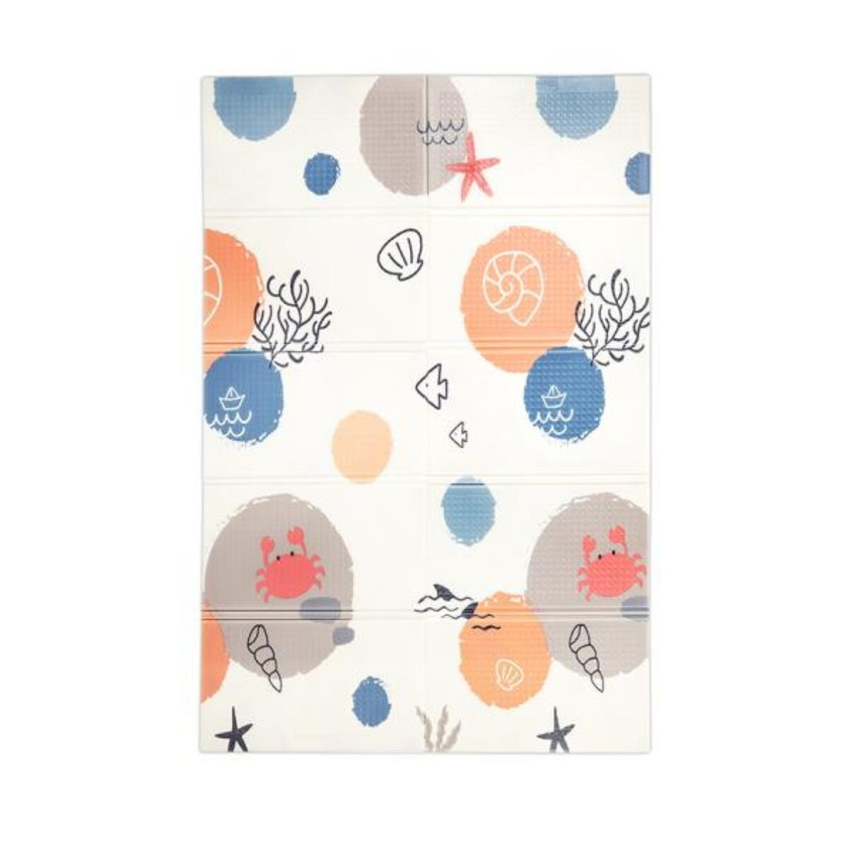 LORELLI Covoras de joaca termic din spuma XPE design cu doua fete pliabil impermeabil 120 x 180 cm Ocean and Stars