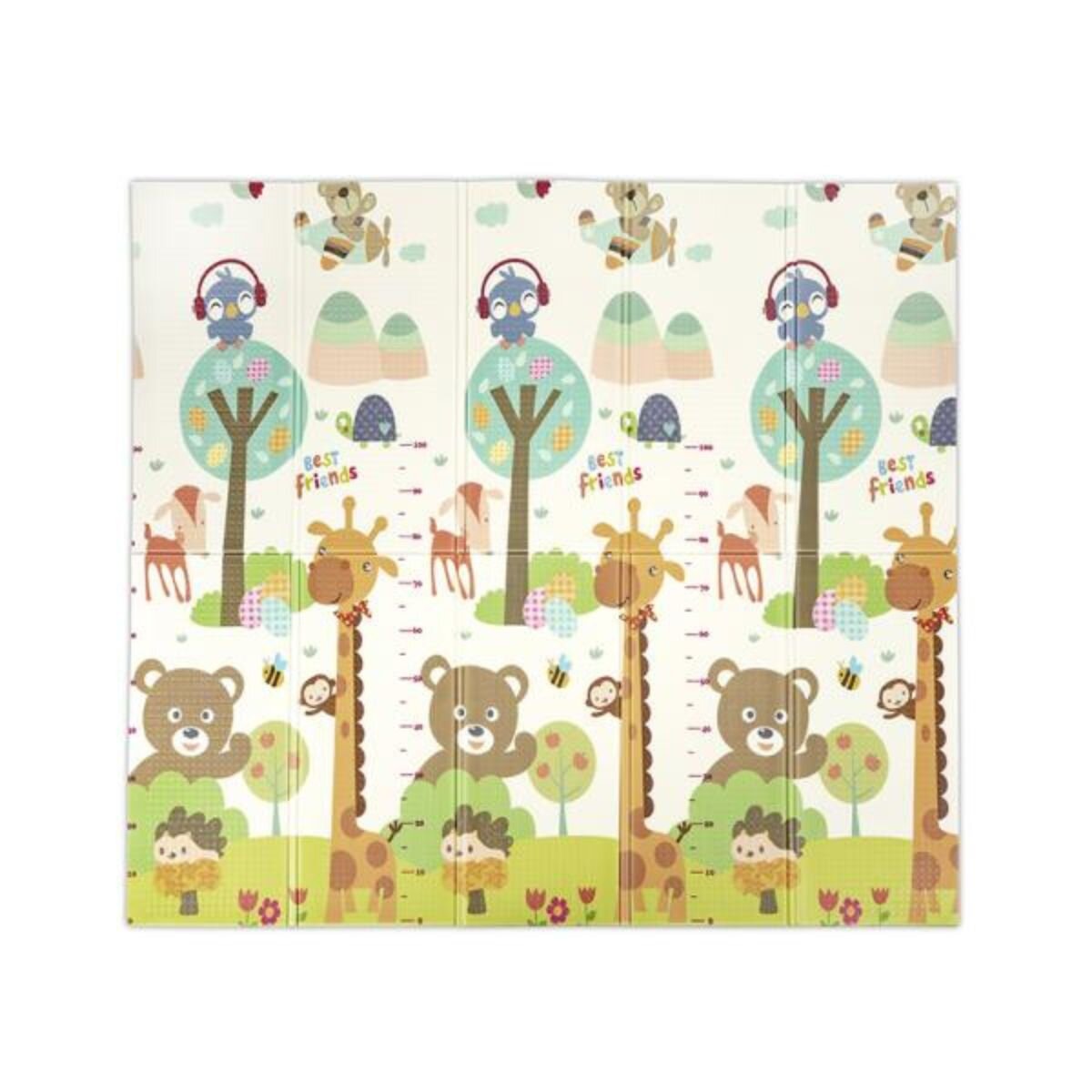 LORELLI Covoras de joaca termic din spuma XPE design cu doua fete pliabil impermeabil 180 x 200 cm Best Friends and Stars