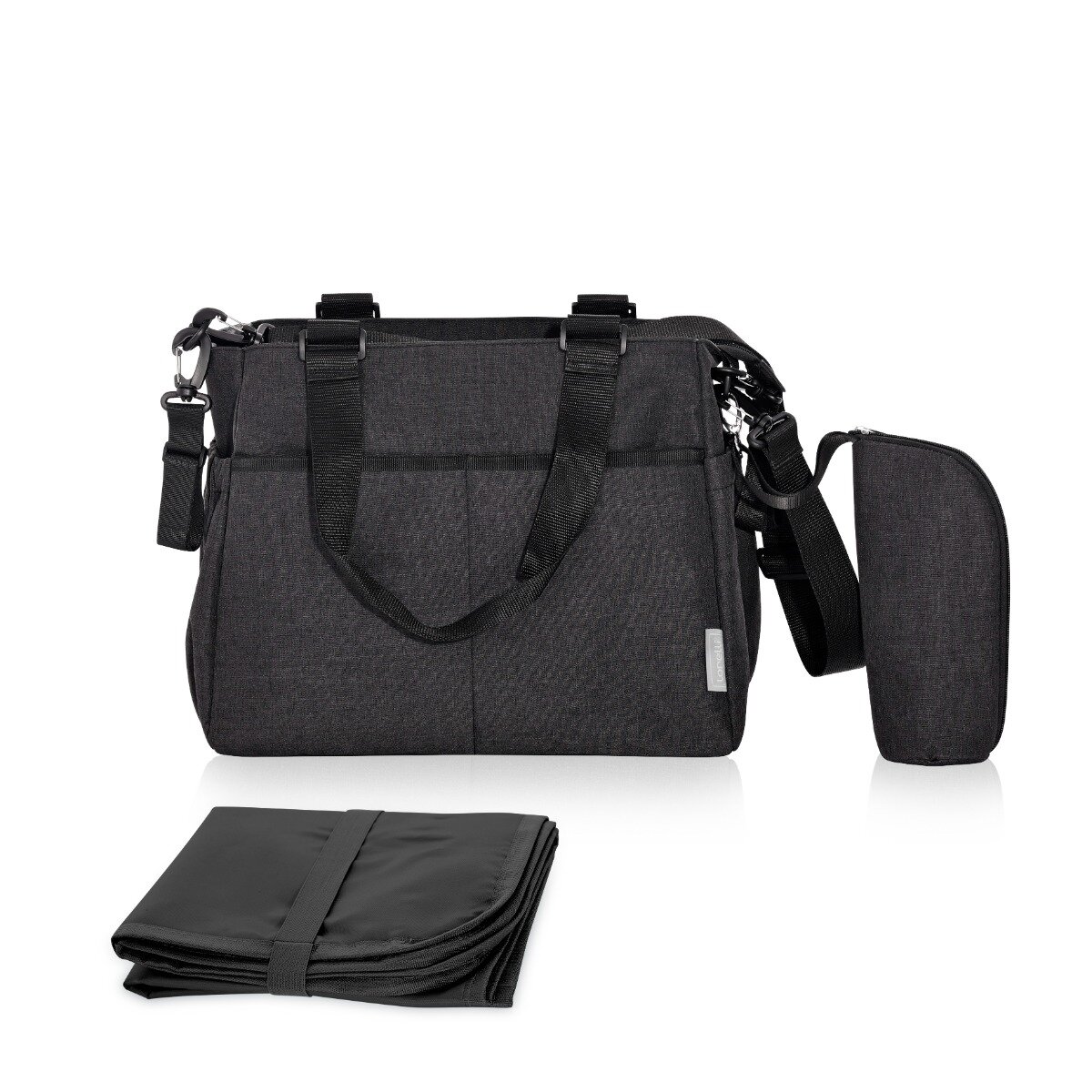 LORELLI Geanta compartimentata pentru accesorii bebelusi Maya Black