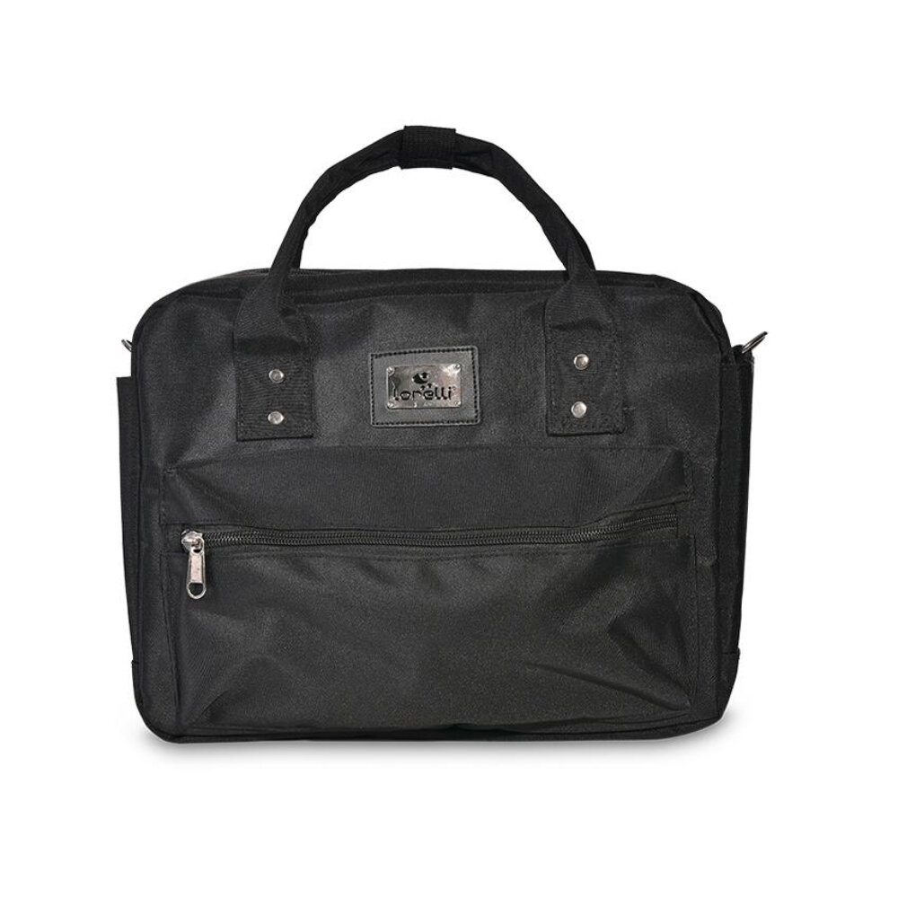LORELLI Geanta pentru accesoriile bebelusului Michelle compartimentata Black