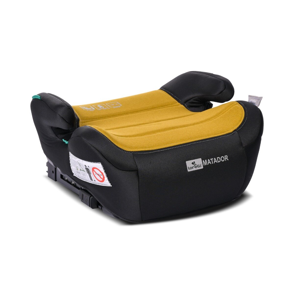 LORELLI Inaltator auto cu isofix I-Size 125-150 cm Matador Lemon curry