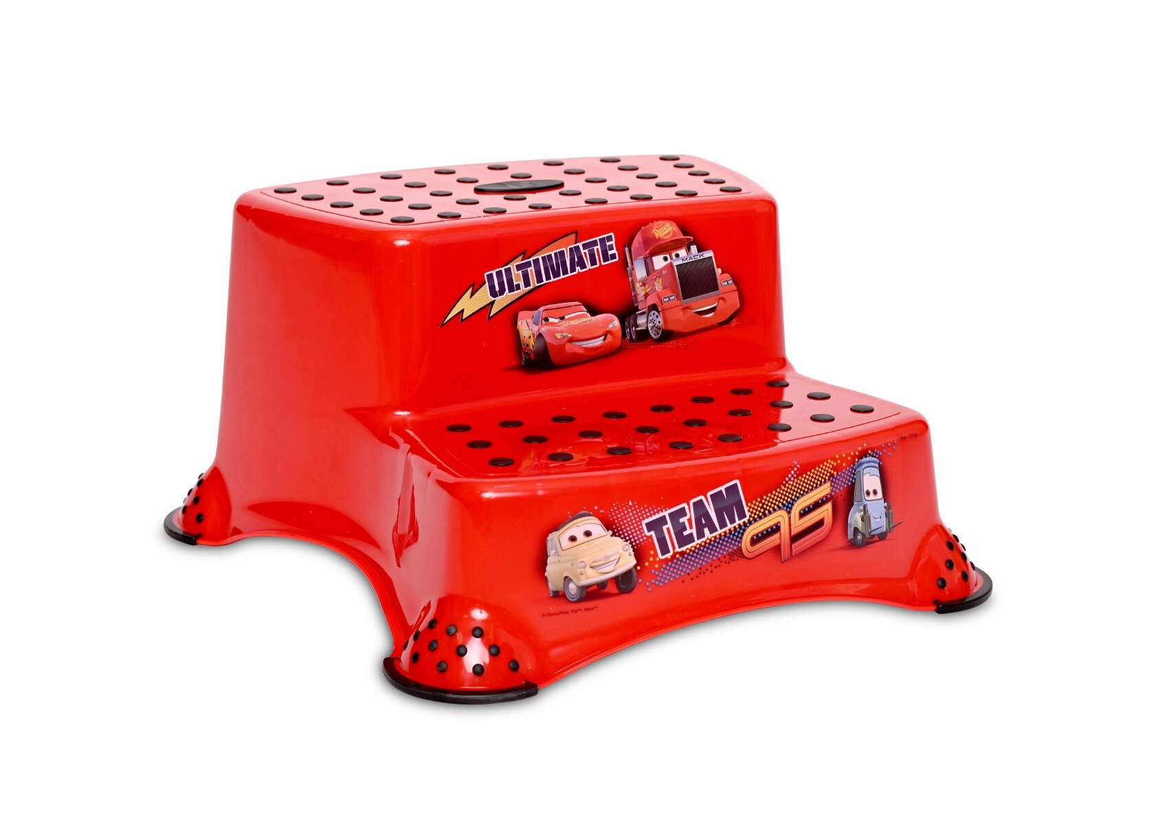 LORELLI Inaltator dublu pentru baie antiderapant Disney Cars Red
