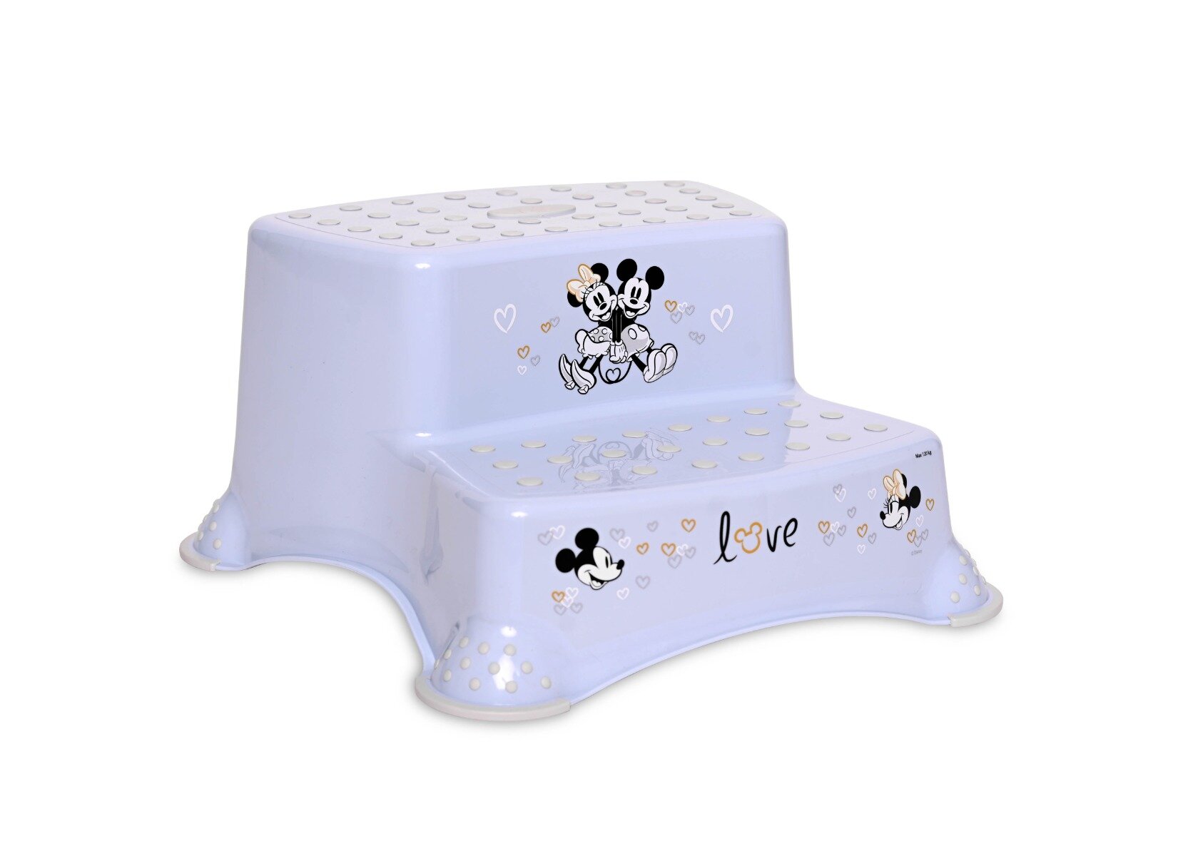 LORELLI Inaltator dublu pentru baie antiderapant Disney Mickey Light Blue
