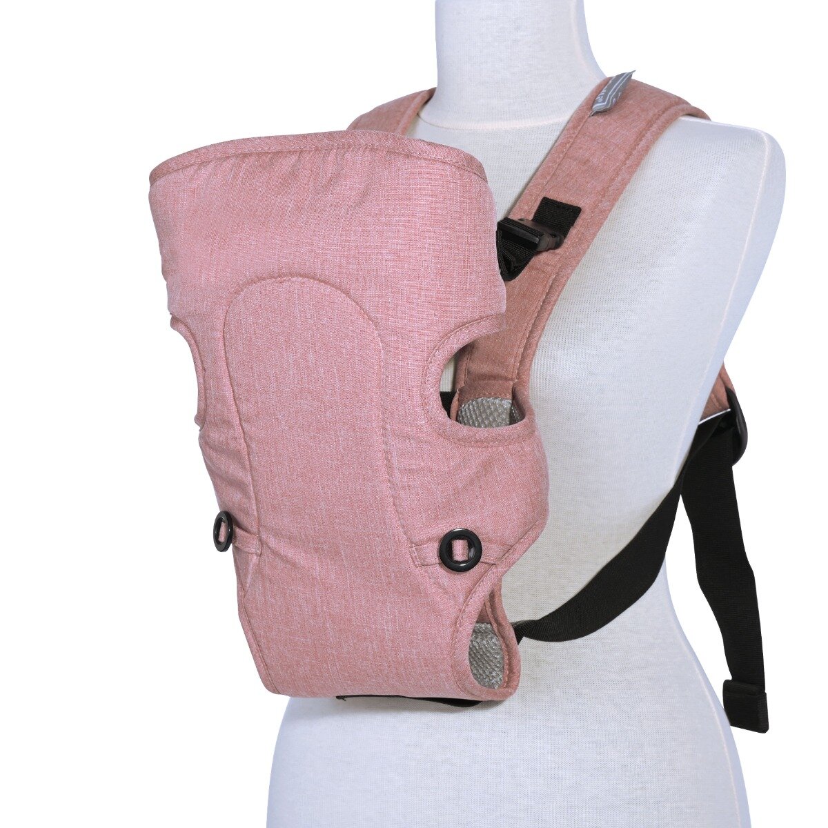 LORELLI Marsupiu cu 2 pozitii Between Rose Tan Grey