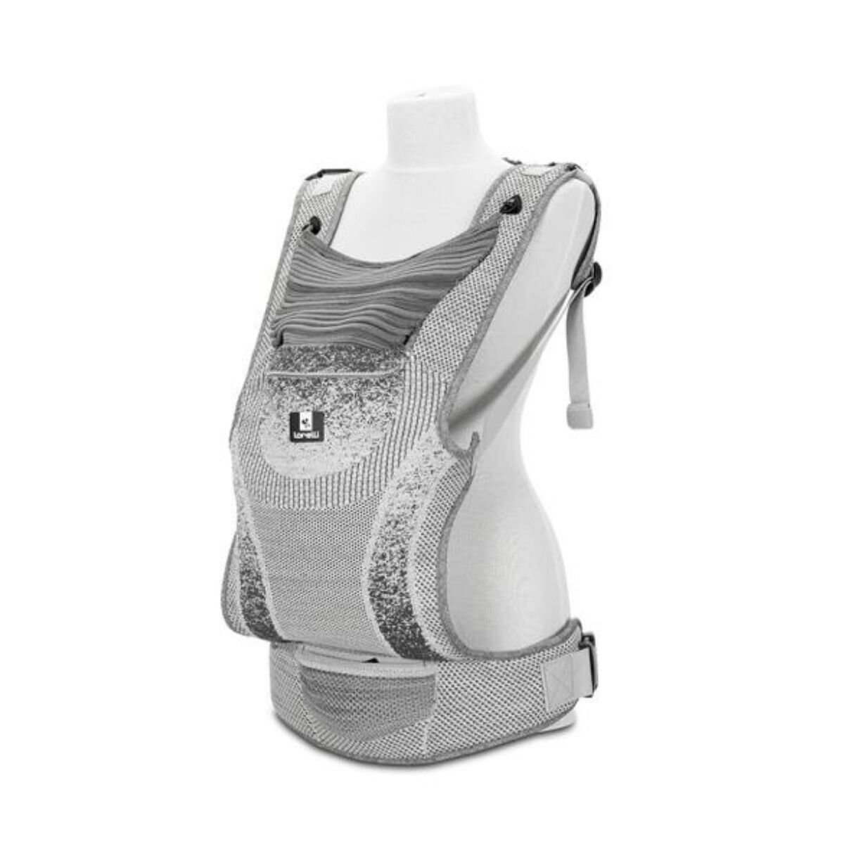 LORELLI Marsupiu ergonomic pentru bebelusi Mia pozitii multiple de purtare Grey
