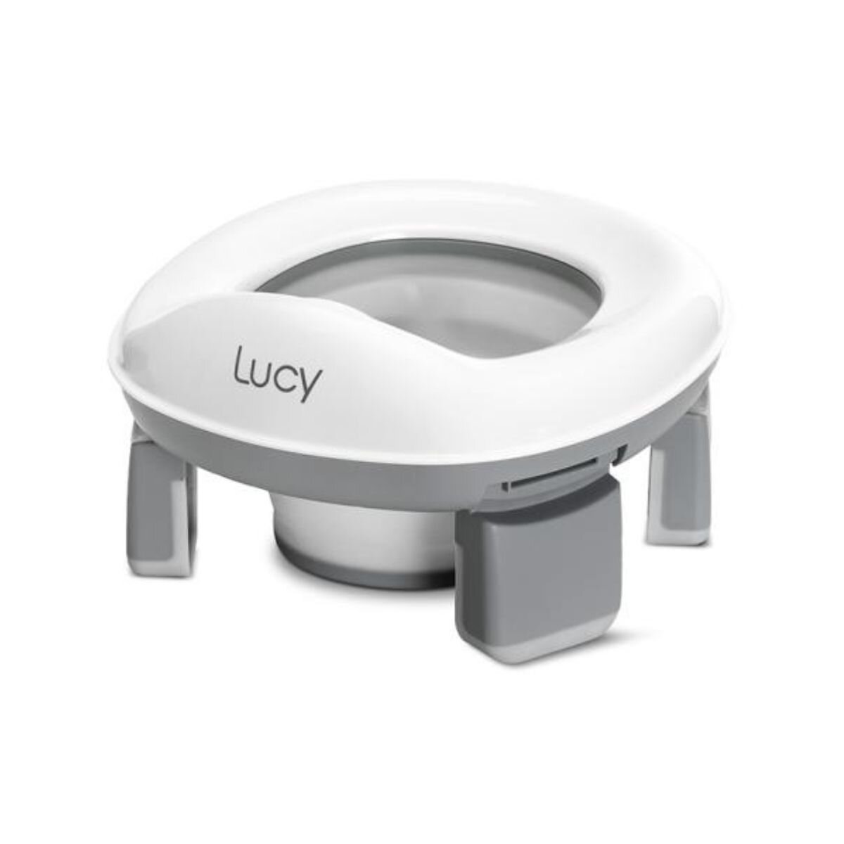 LORELLI Olita pliabila de voiaj 2 in 1 Lucy cu functie reductor WC geanta de transport si 20 saci de unica folosinta Grey