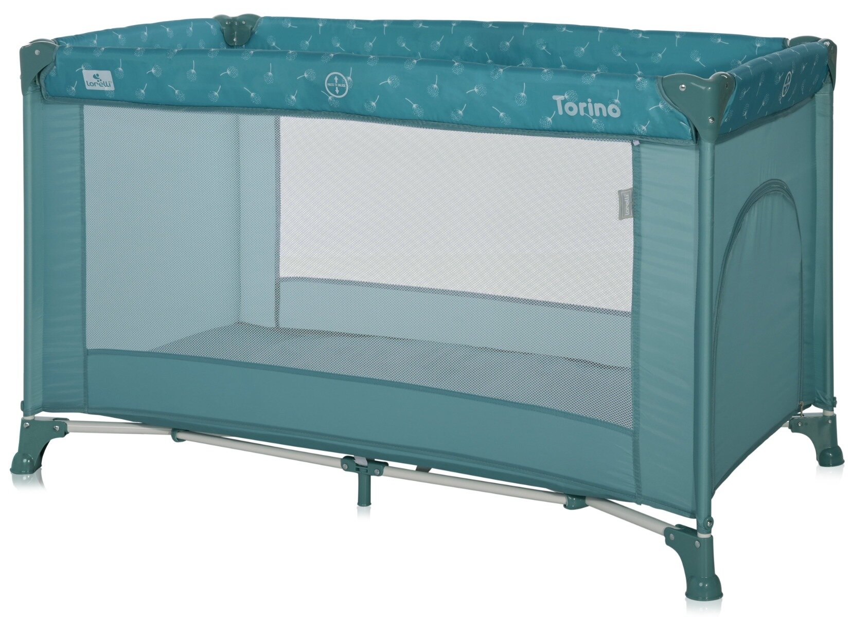 LORELLI Patut pliabil Torino 1 nivel Arctic Floral