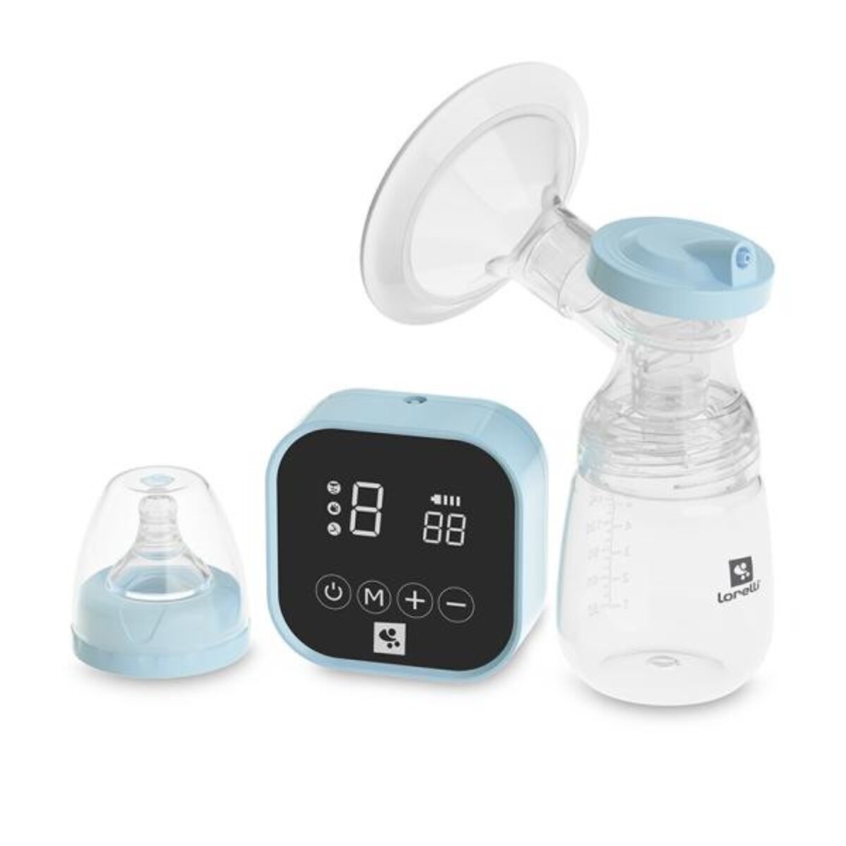 LORELLI Pompa de san electrica Lea 4 moduri de operare functie masaj 9 niveluri de aspiratie 180 ml Blue