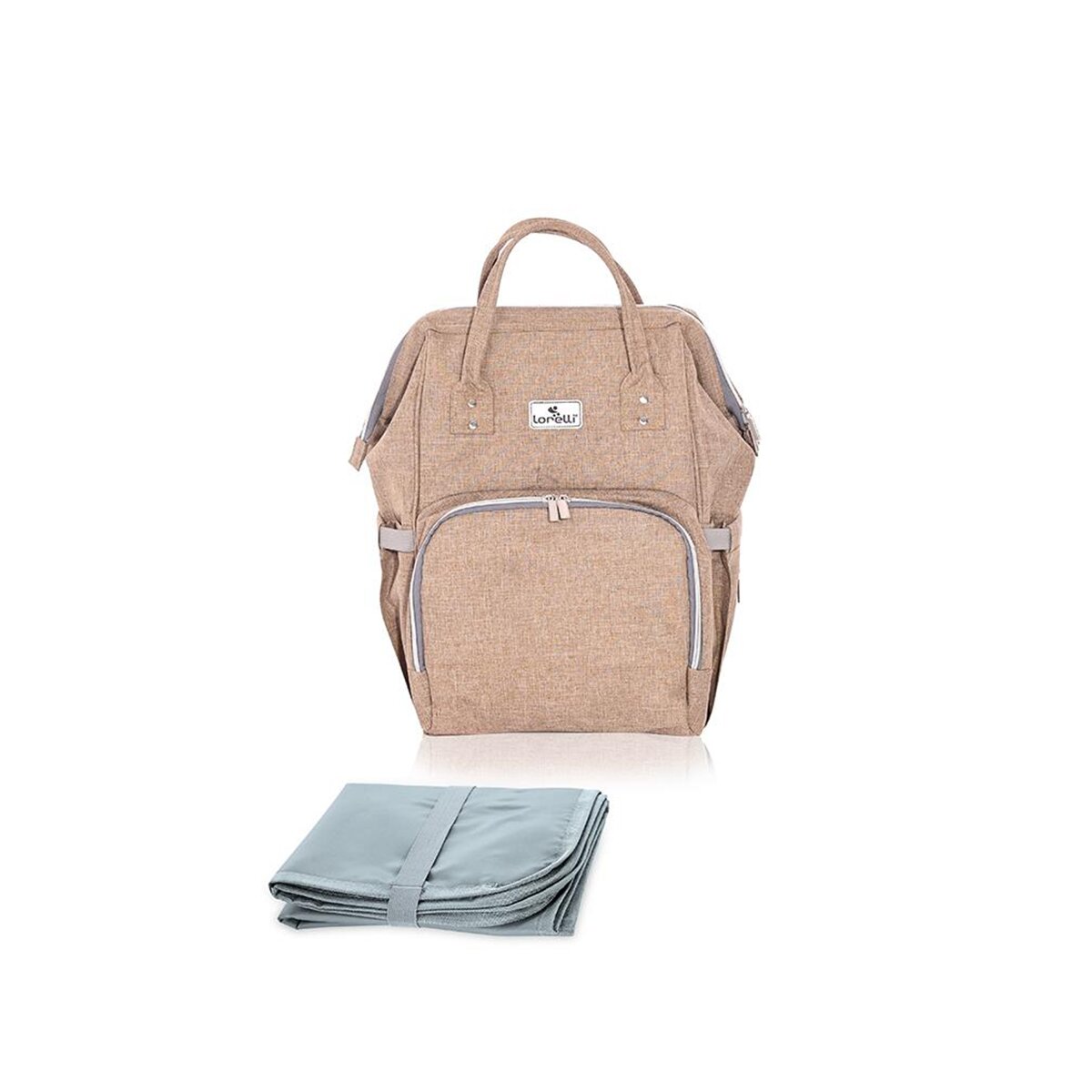 LORELLI Rucsac cu accesorii Tina multiple compartimente Beige