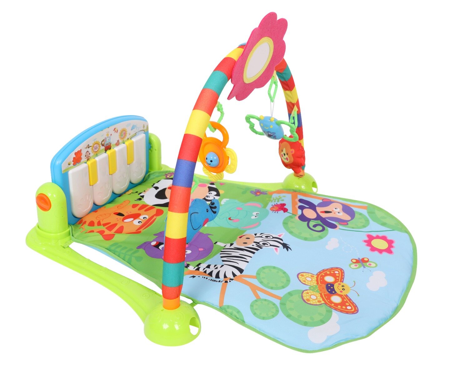 LORELLI Saltea de activitati 77 x 52 cm Piano Gym Blue