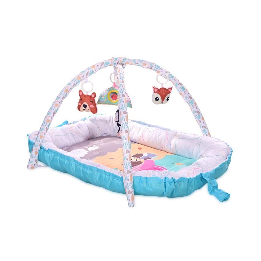 LORELLI Saltea de activitati 97 x 66 cm Baby Nest Blue