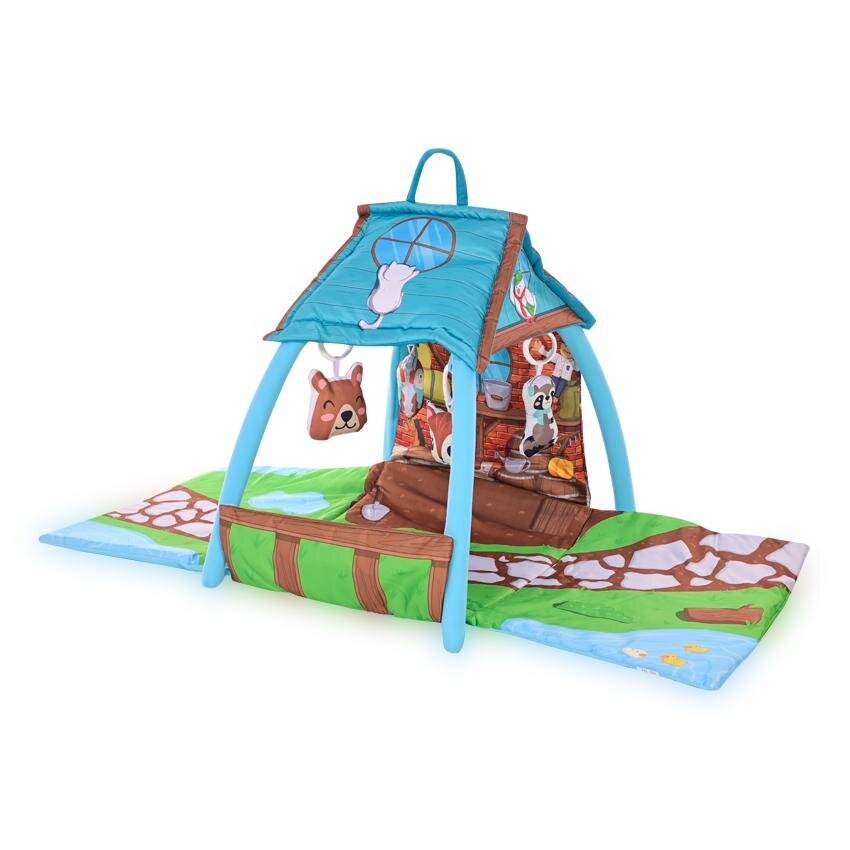 LORELLI Saltea de activitati tip casuta 113 x 56 x 53 cm Little House
