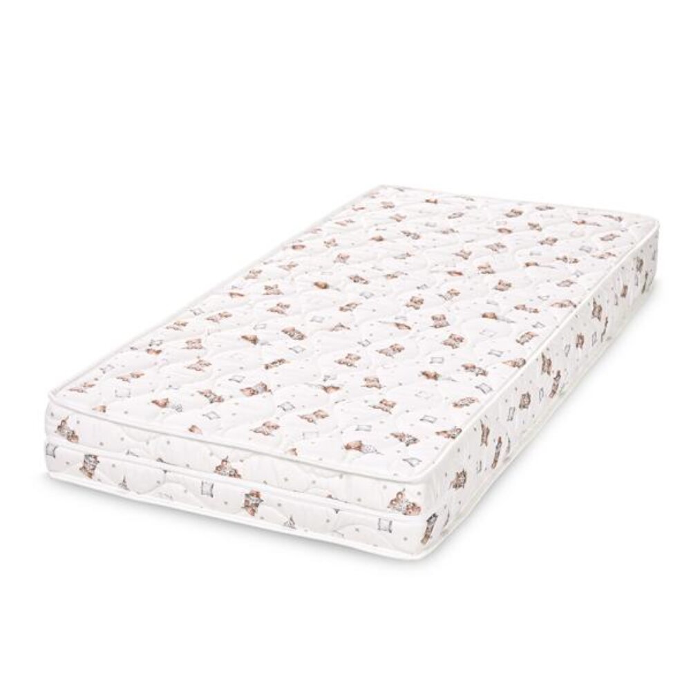 LORELLI Saltea pat Relax 60 x 120 x 12 cm spuma elastica Bear Pillow Beige