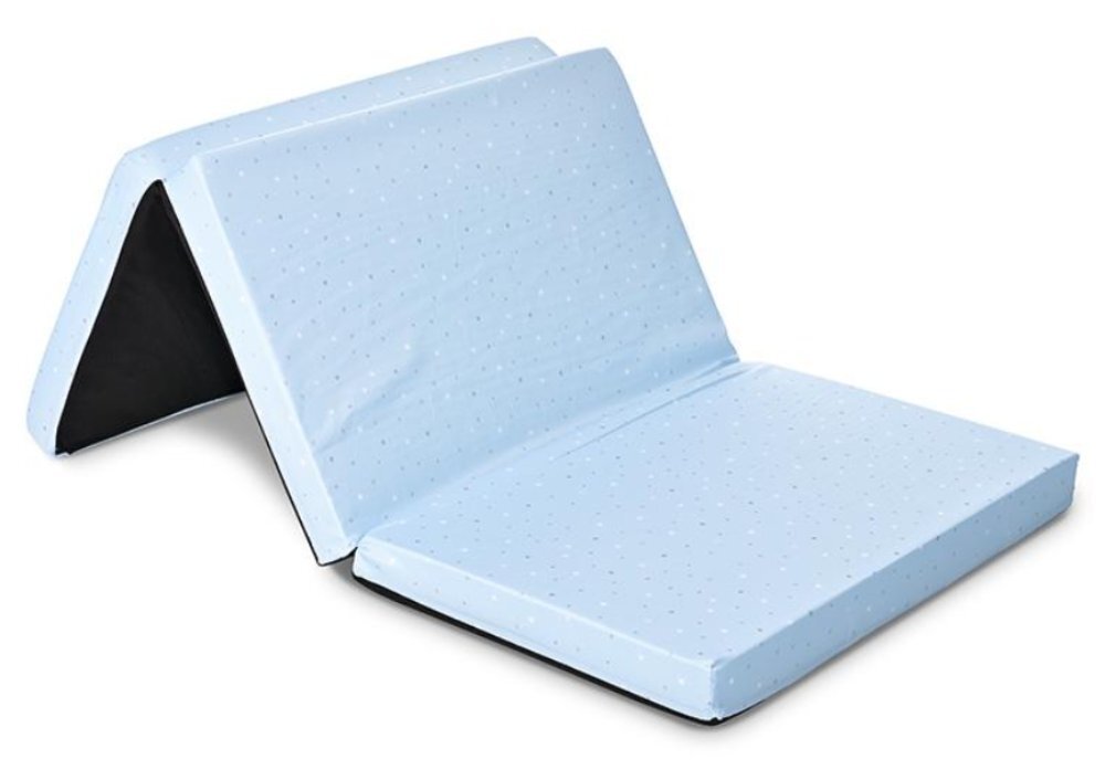 LORELLI Saltea pliabila de voiaj spuma elastica 60 x 120 x 5 cm Blue Sky