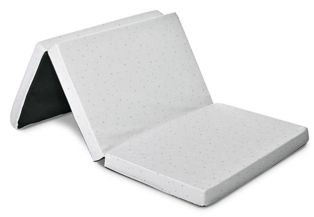 LORELLI Saltea pliabila de voiaj spuma elastica 60 x 120 x 5 cm Grey Sky