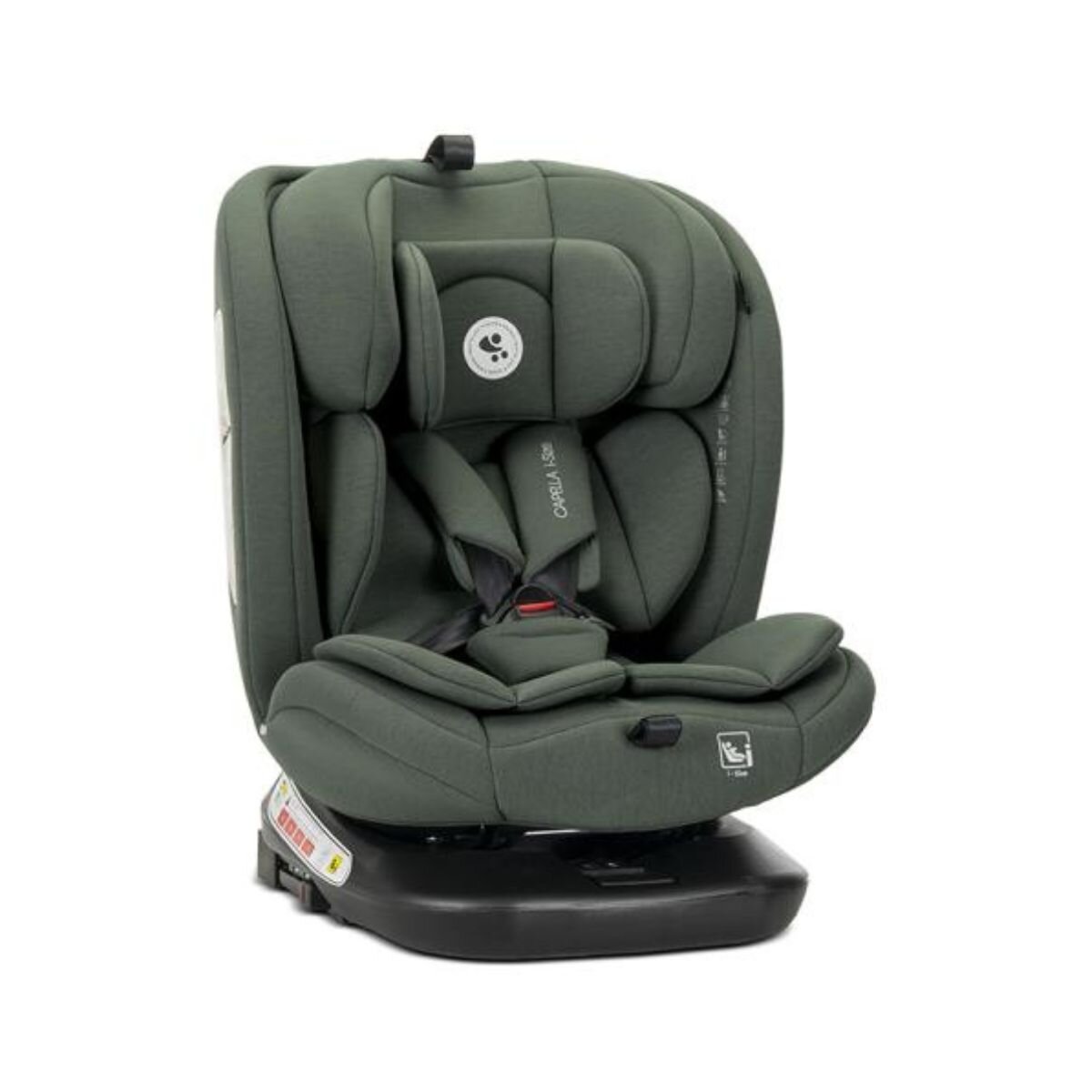 LORELLI Scaun auto Capella I-Size Isofix rotativ 360 grade spatar reglabil 4 Pozitii tetiera reglabila 40-150 cm Green
