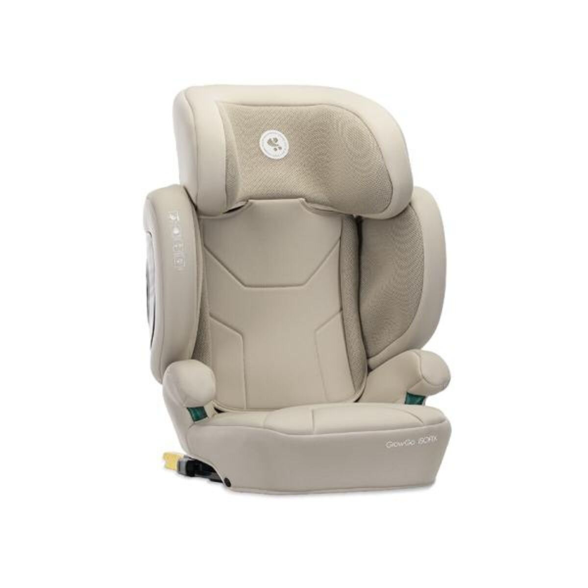 LORELLI Scaun auto Growgo Isofix pliabil protectii laterale extensibile spatar reglabil tetiera reglabila 100-150 cm Beige