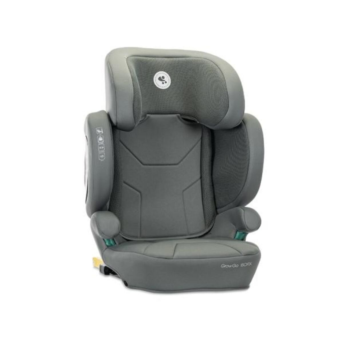 LORELLI Scaun auto Growgo Isofix pliabil protectii laterale extensibile spatar reglabil tetiera reglabila 100-150 cm Green