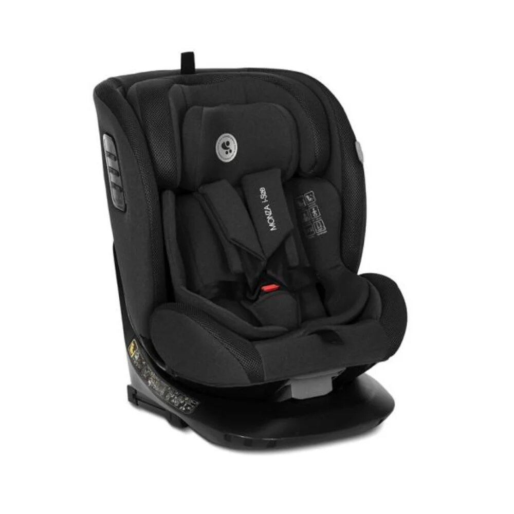 LORELLI Scaun auto Monza I-Size Isofix anti rebound bar rotativ 40-150 cm Black