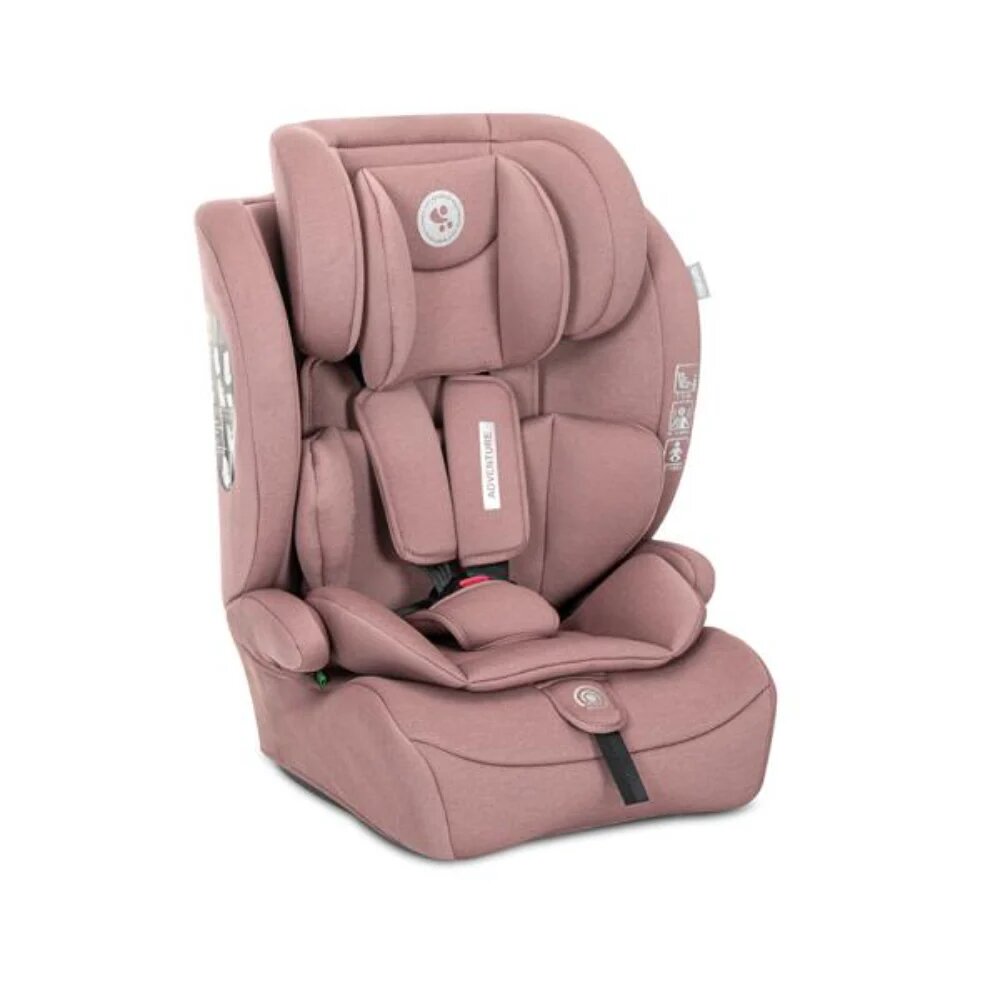 LORELLI Scaun auto pentru copii Adventure I-Size 15 luni-12 ani 76-150 cm Pink