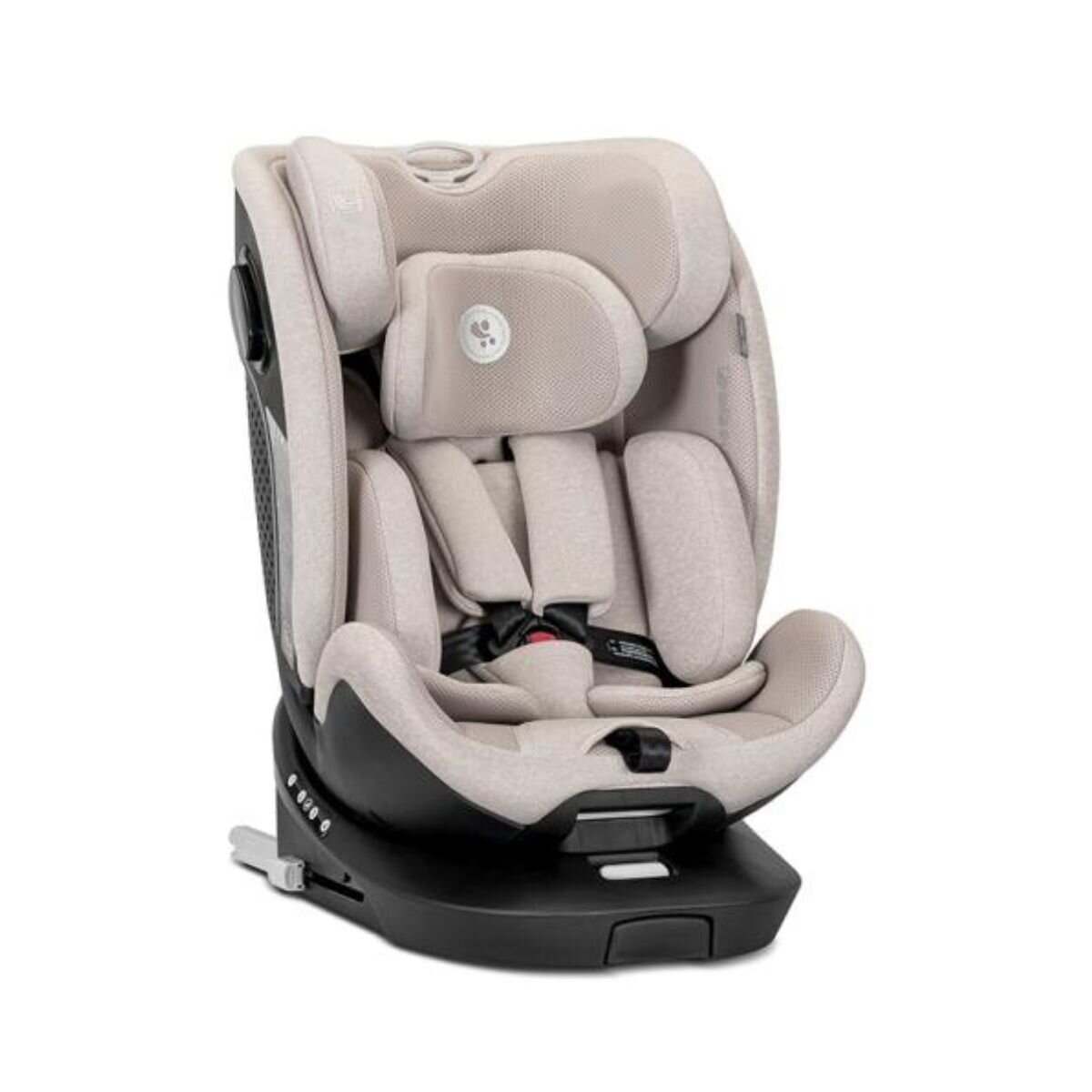 LORELLI Scaun auto Perseus I-Size Isofix baza rotativa picior de sprijin EPS Memory panou de ventilatie SPS 40-150 cm Beige