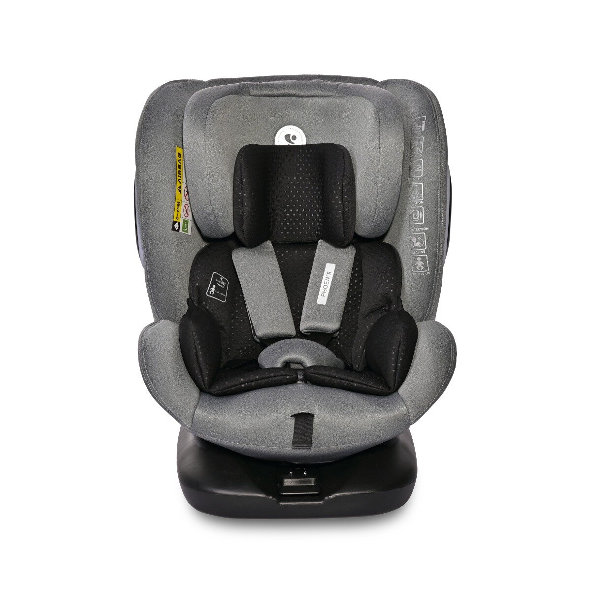 LORELLI Scaun auto Phoenix i-Size Isofix rotativ 0 luni-12 ani 40-150 cm Grey Jasper