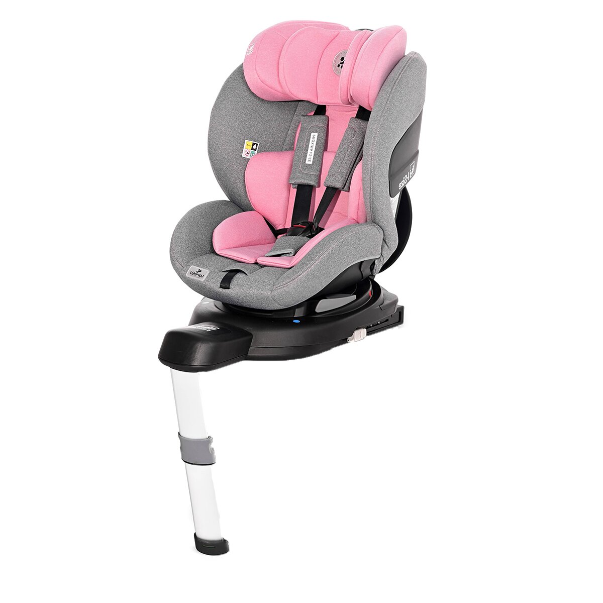 LORELLI Scaun Auto Proxima I-Size Isofix rotativ 40-105 cm Pink Grey