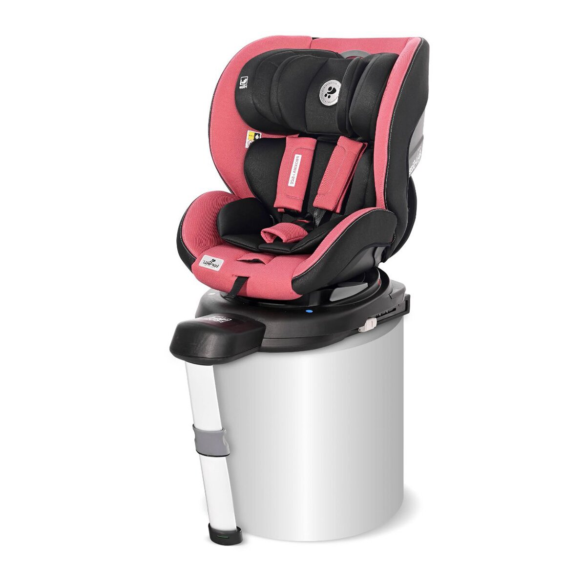 LORELLI Scaun Auto Proxima I-Size Isofix rotativ 40-105 cm Red And Black