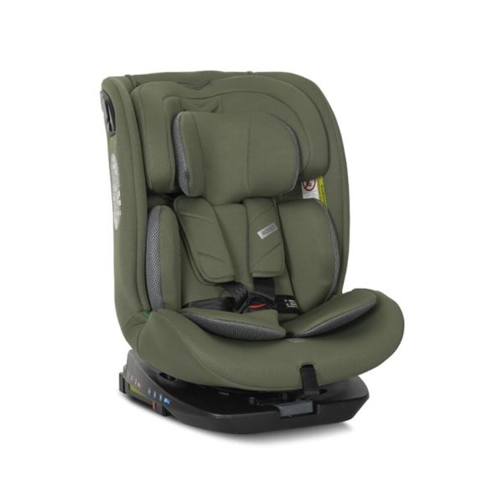 LORELLI Scaun auto Rodeo I-Size Isofix rotativ 0 luni-12 ani 40-150 cm Green And Grey