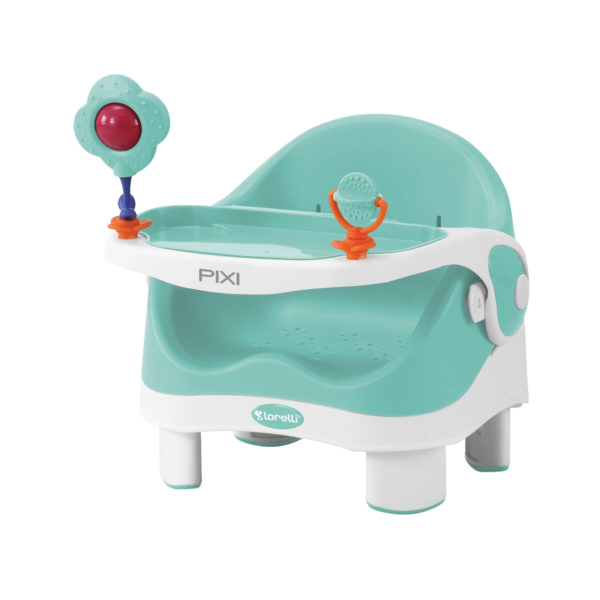 LORELLI Scaun de masa Pixi Booster Green And White