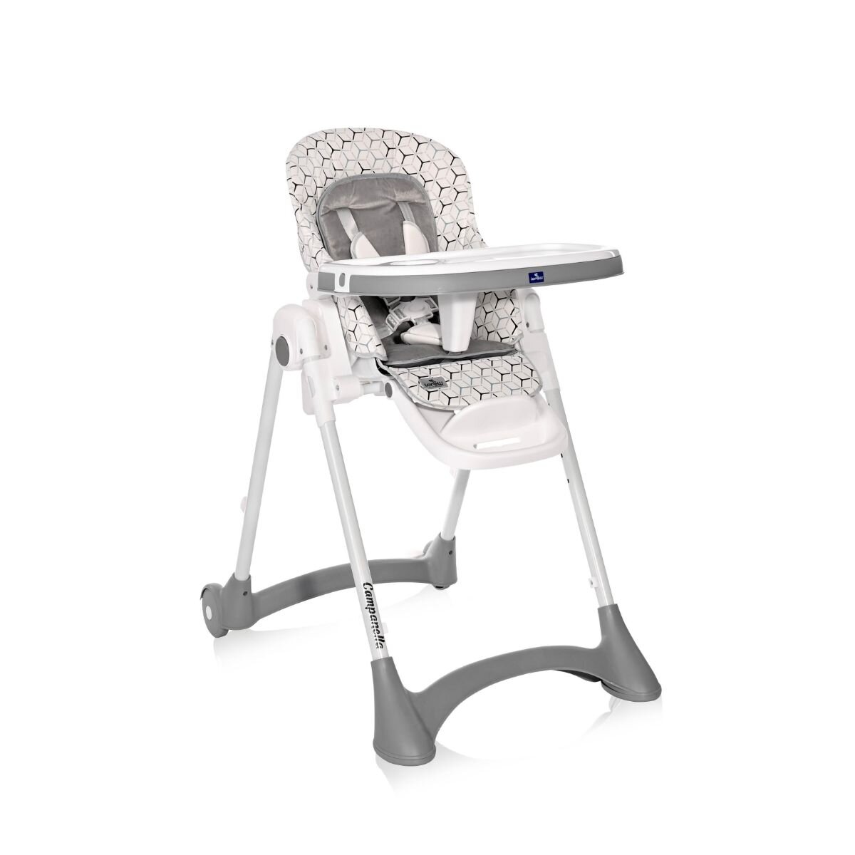 LORELLI Scaun de masa reglabil Campanella 6-36 luni Grey Net