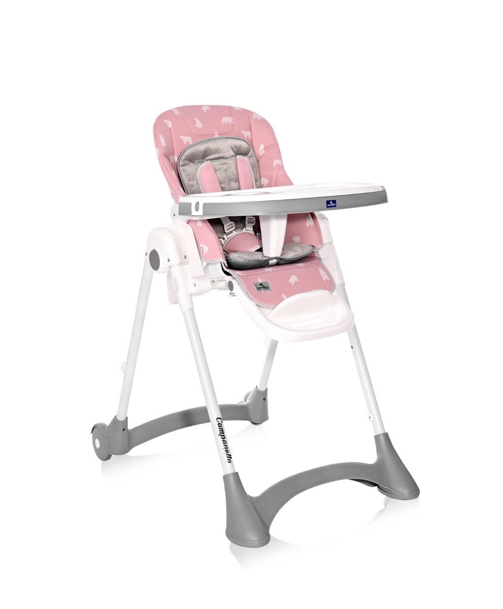 LORELLI Scaun de masa reglabil Campanella 6-36 luni Pink Bears