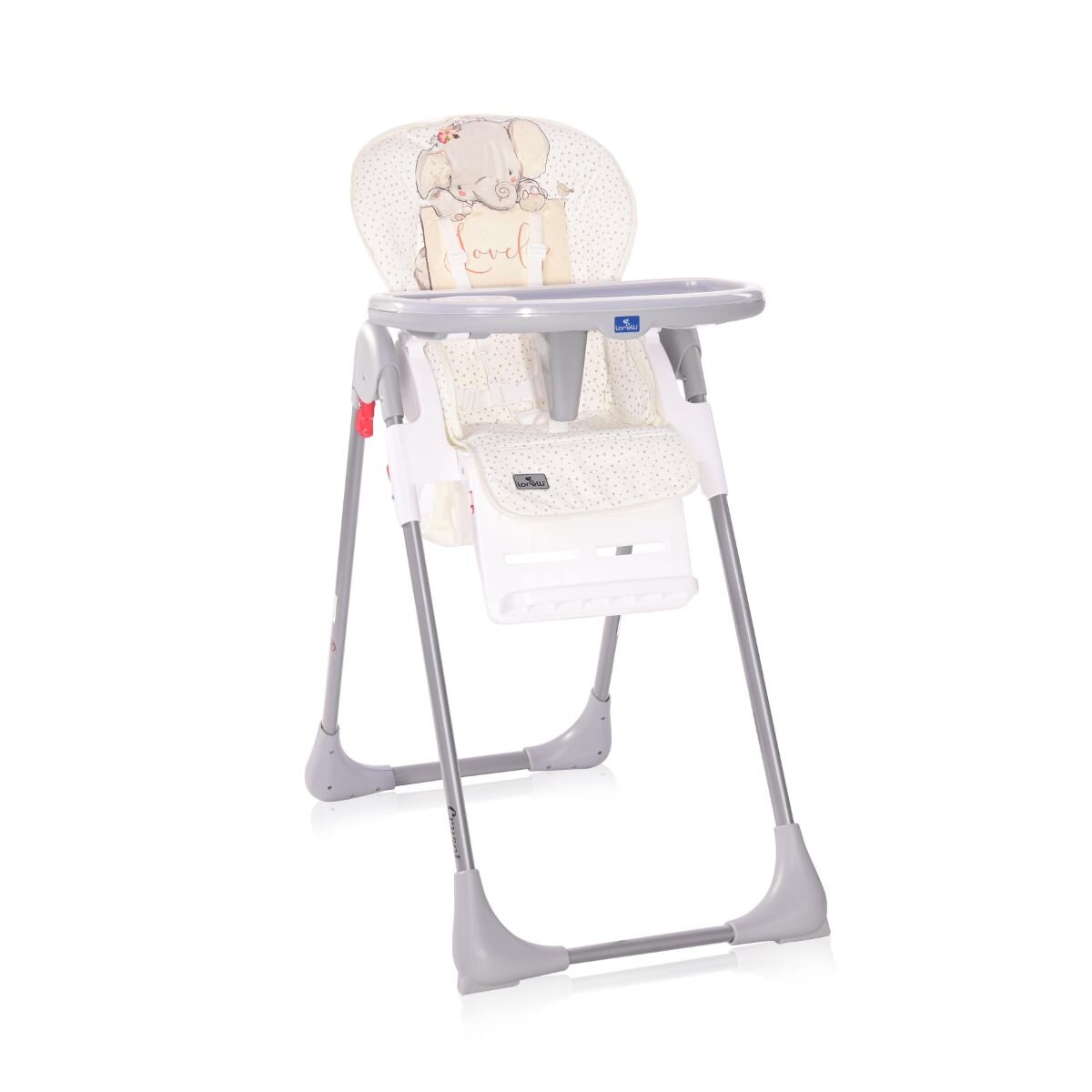 LORELLI Scaun de masa reglabil Cryspi Grey Elephant