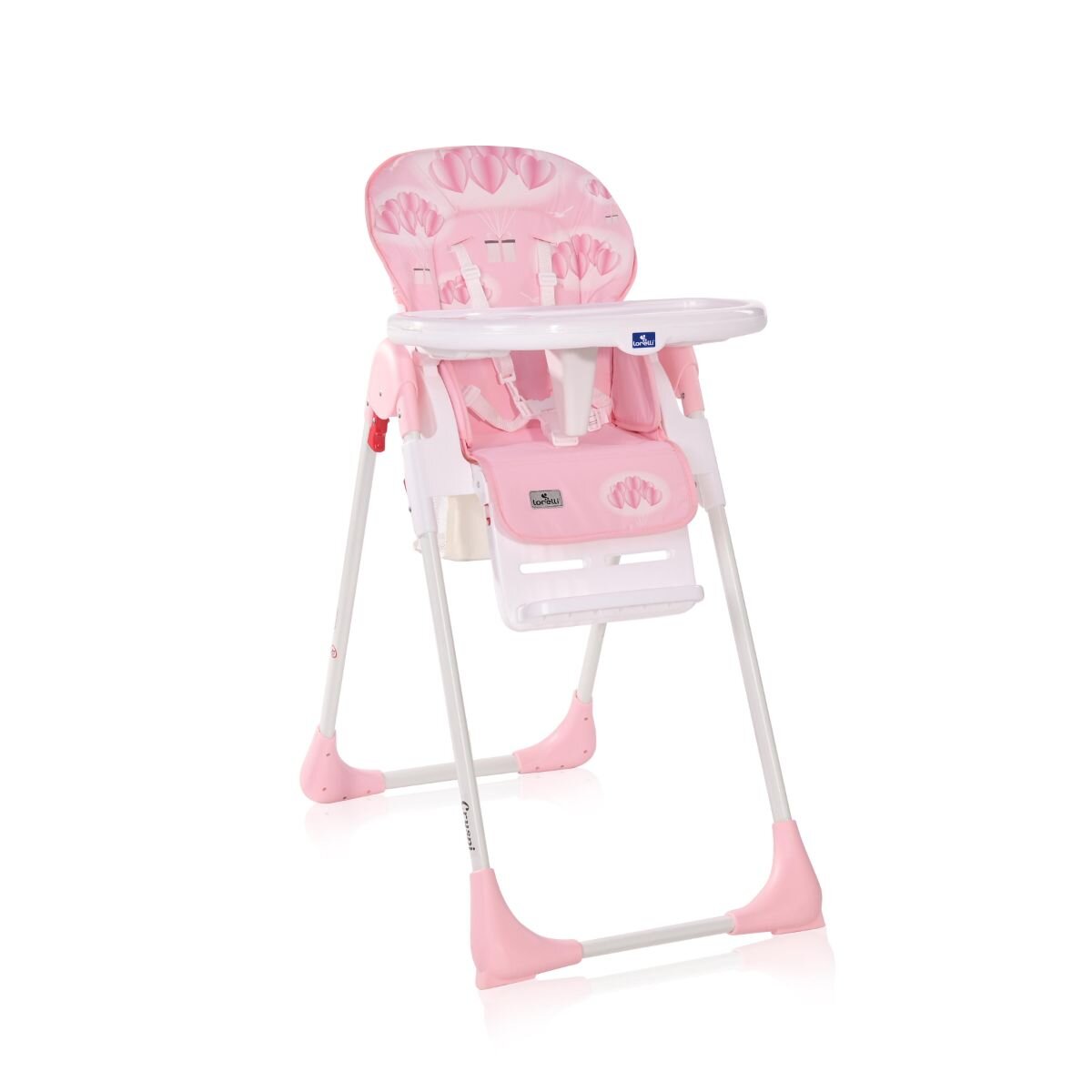 LORELLI Scaun de masa reglabil Cryspi Pink Hearts