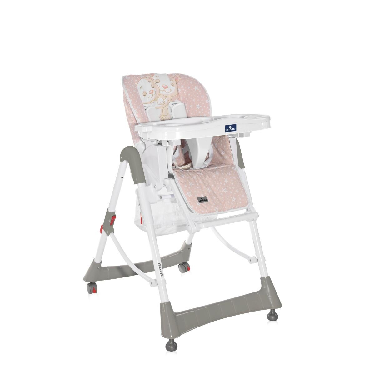 LORELLI Scaun de masa reglabil Gusto Satin Pink Hug