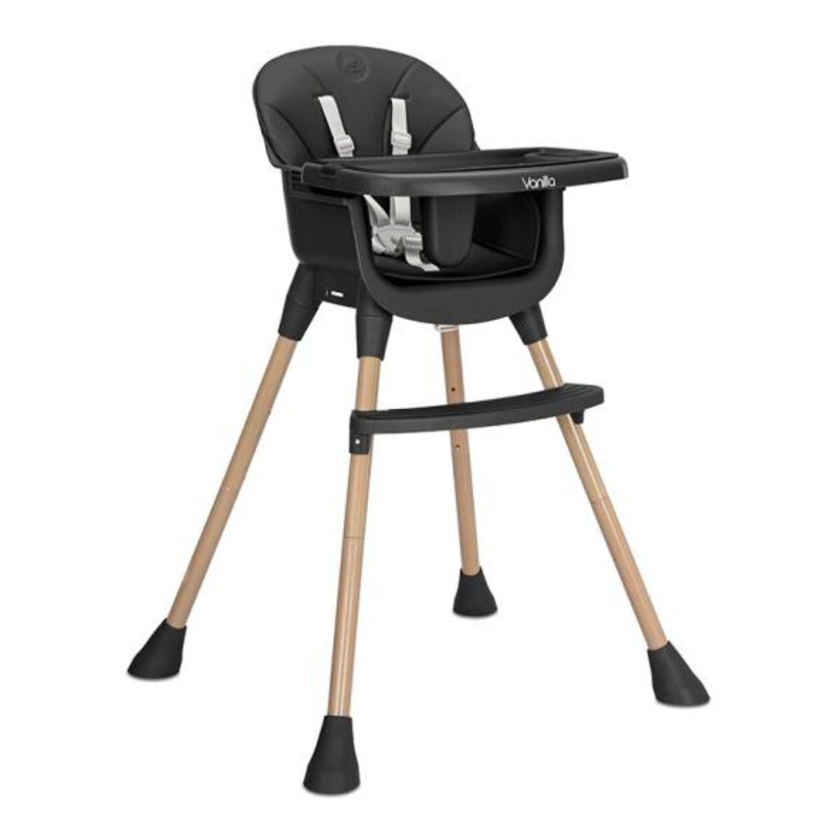 LORELLI Scaun inalt de masa Vanilla 3 in 1 Black