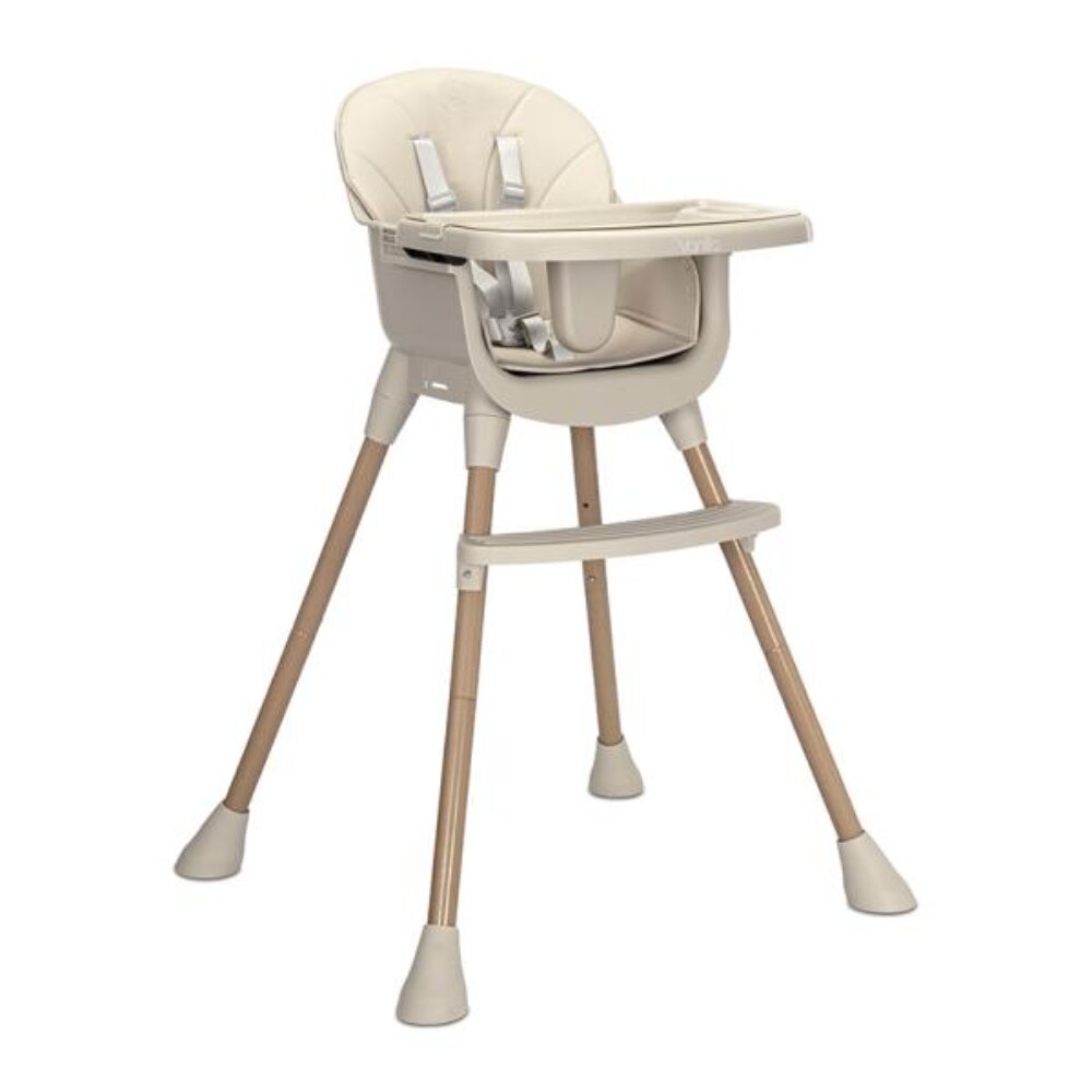 LORELLI Scaun inalt de masa Vanilla 3 in 1 de la 6 luni pana la 6 ani (26 kg) Beige