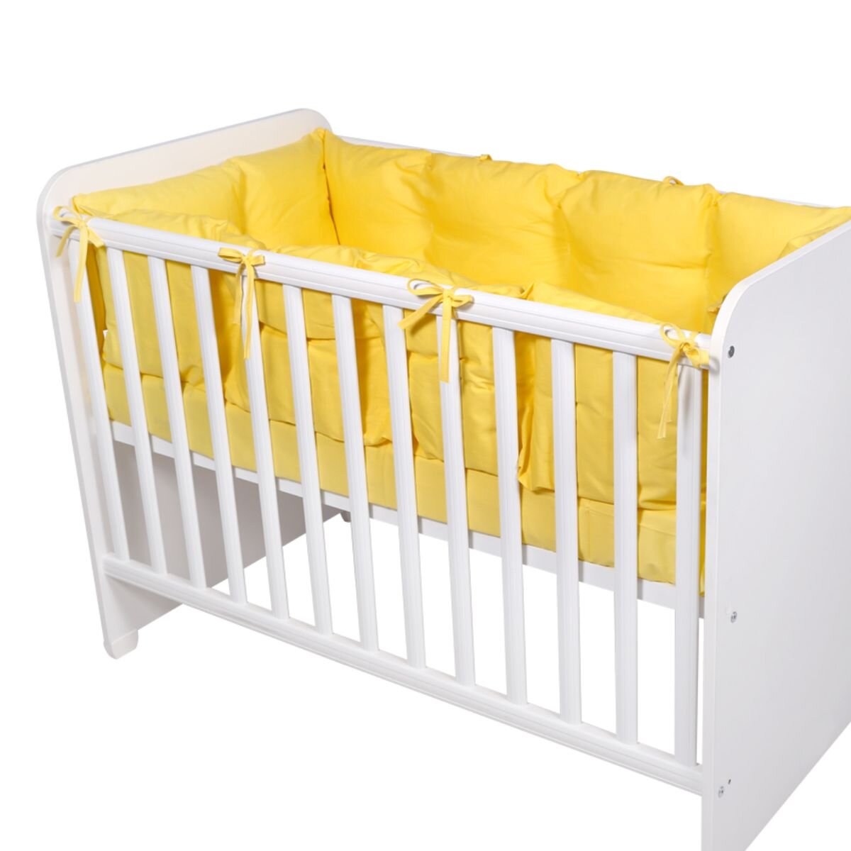 LORELLI Set protectii laterale pentru pat 4 piese 60 X 120 cm Yellow