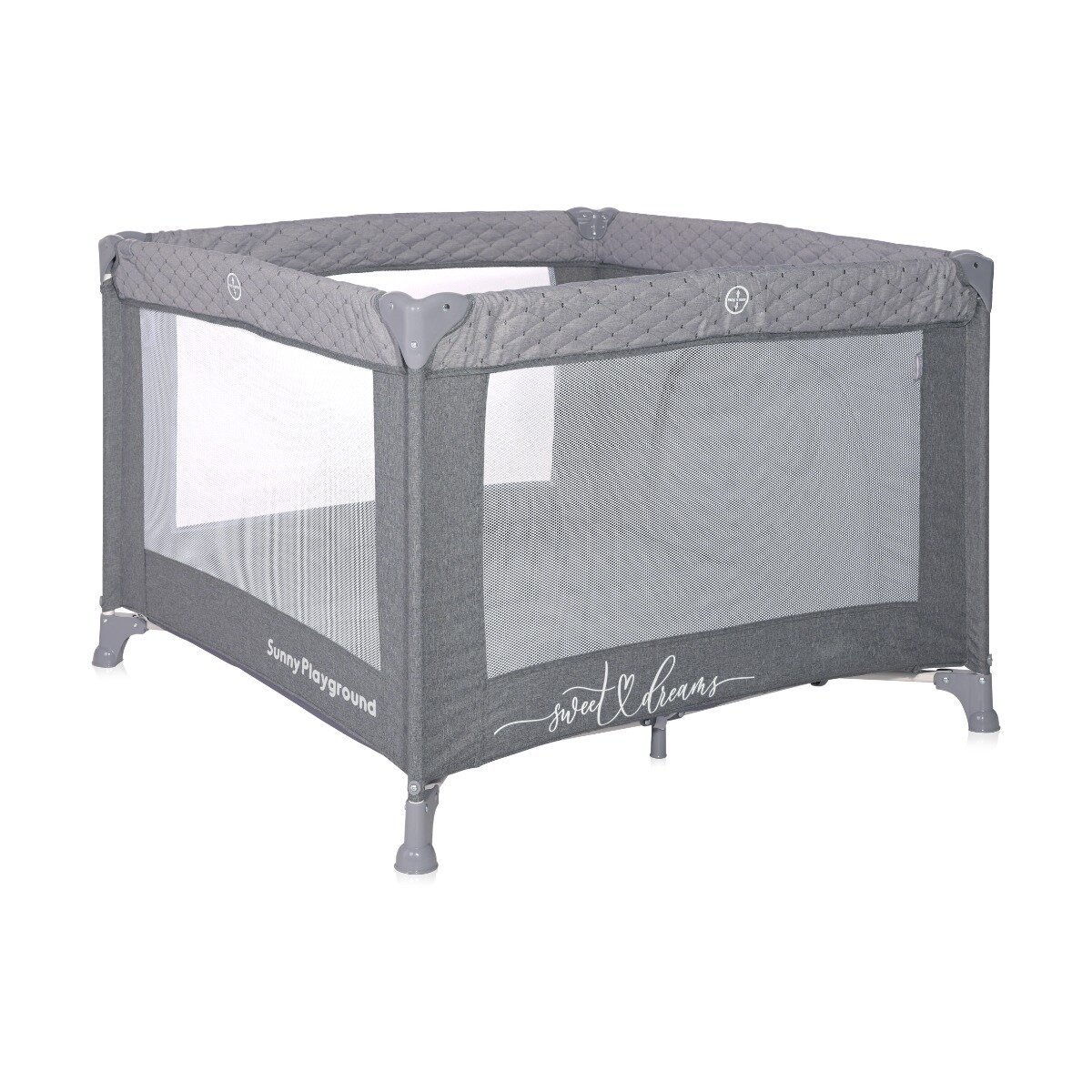 LORELLI Tarc de joaca Sunny Playground Cool Grey Star
