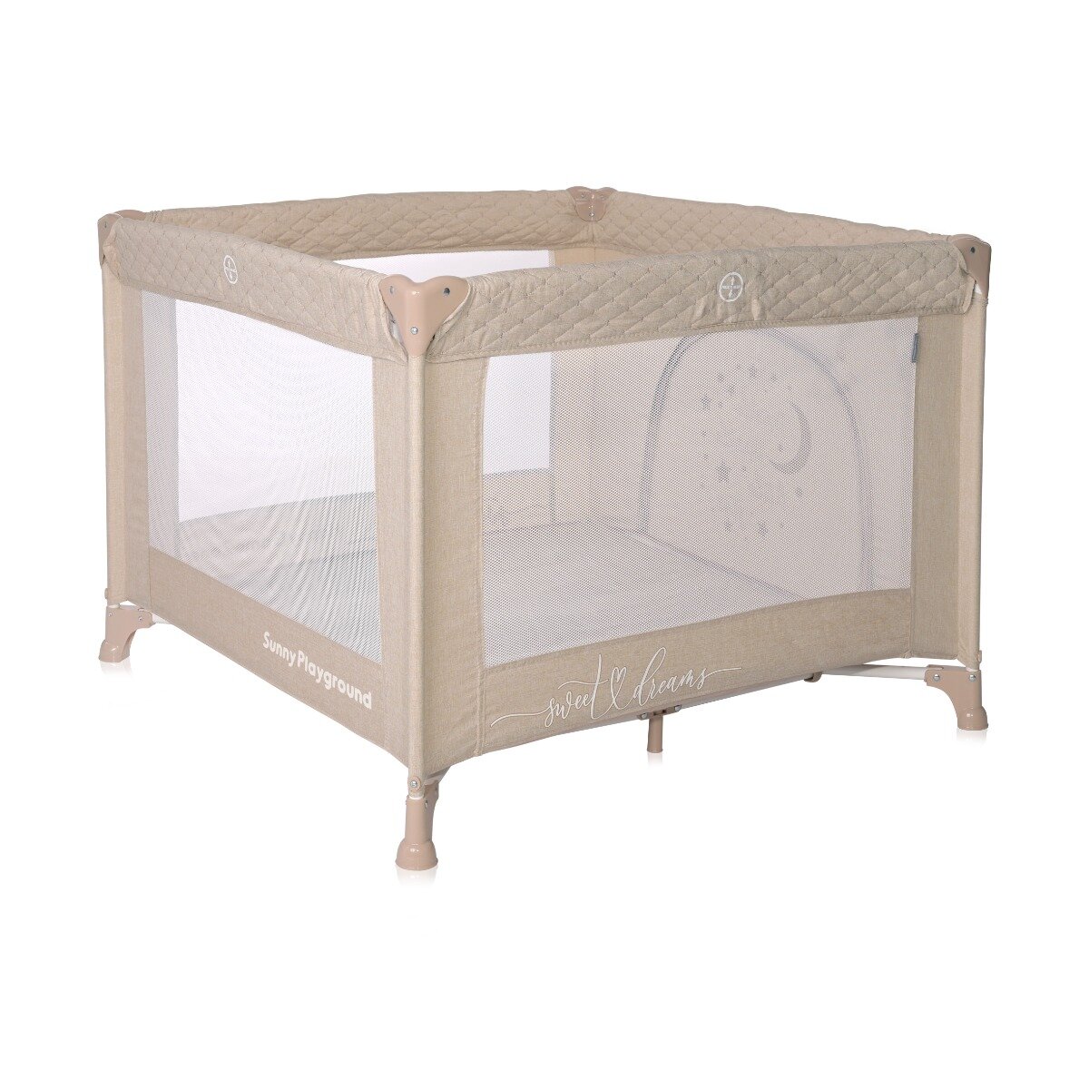 LORELLI Tarc de joaca Sunny Playground Frog Beige Star