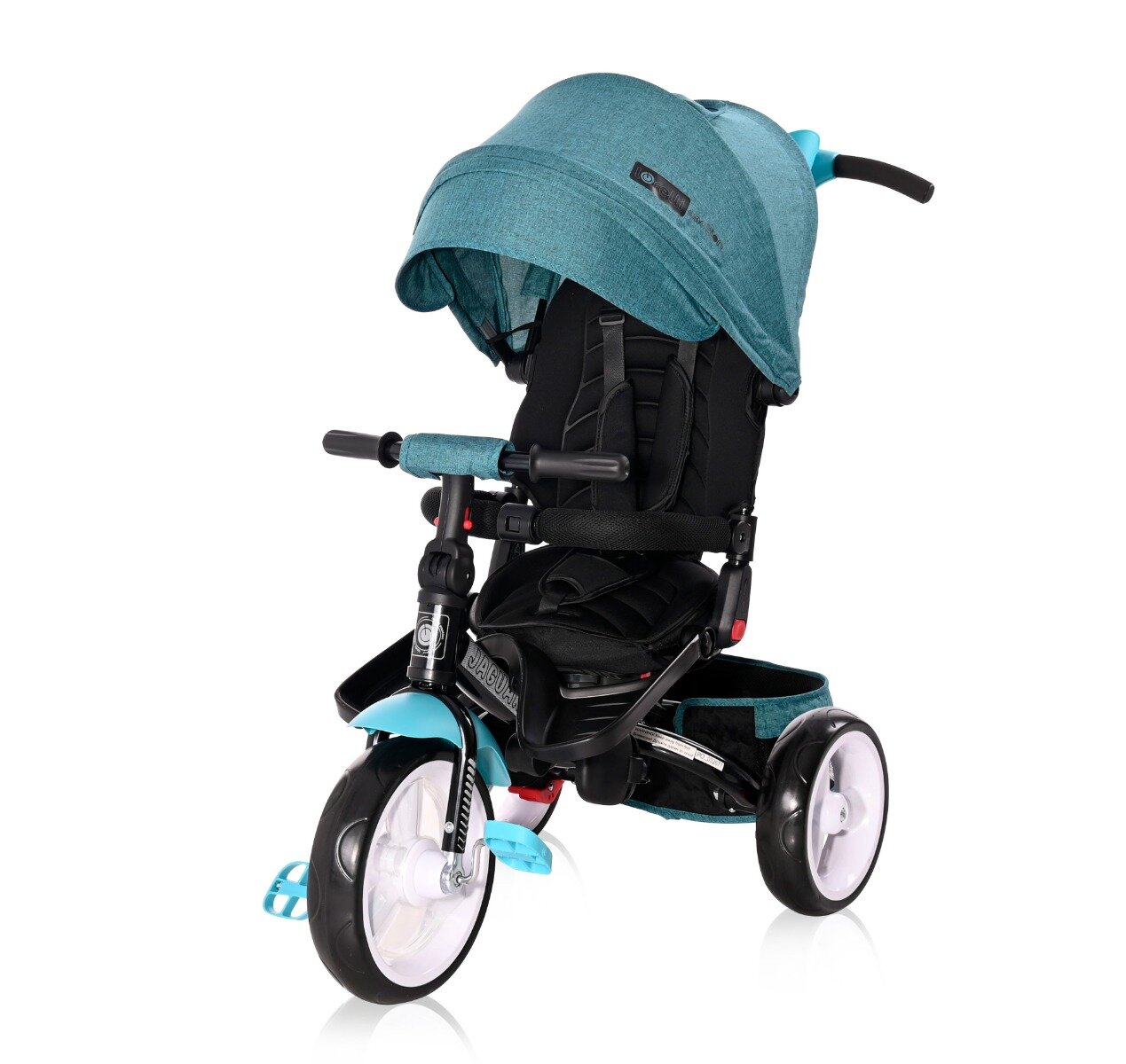 LORELLI Tricicleta multifunctionala 4 in 1 Jaguar Green Luxe