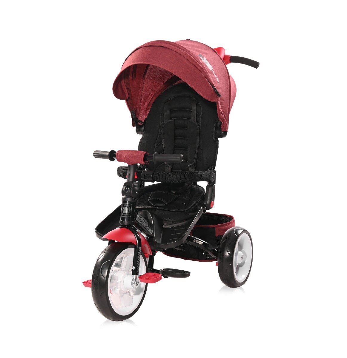 LORELLI Tricicleta multifunctionala 4 in 1 Jaguar Red Black Luxe