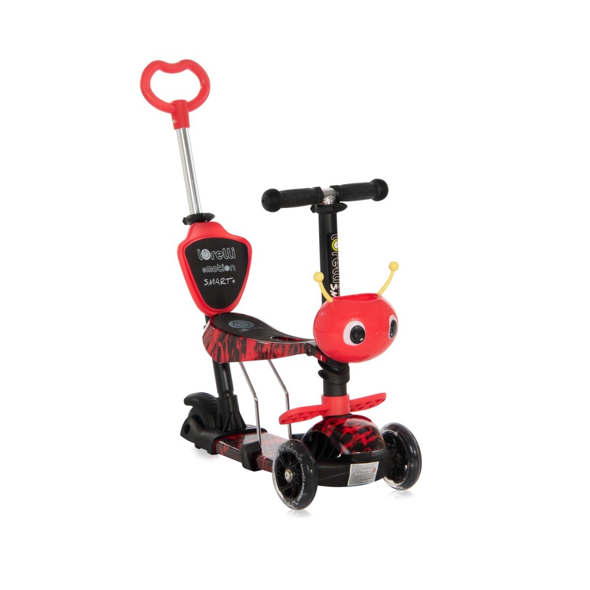 LORELLI Trotineta cu 3 roti Smart Plus Red Fire