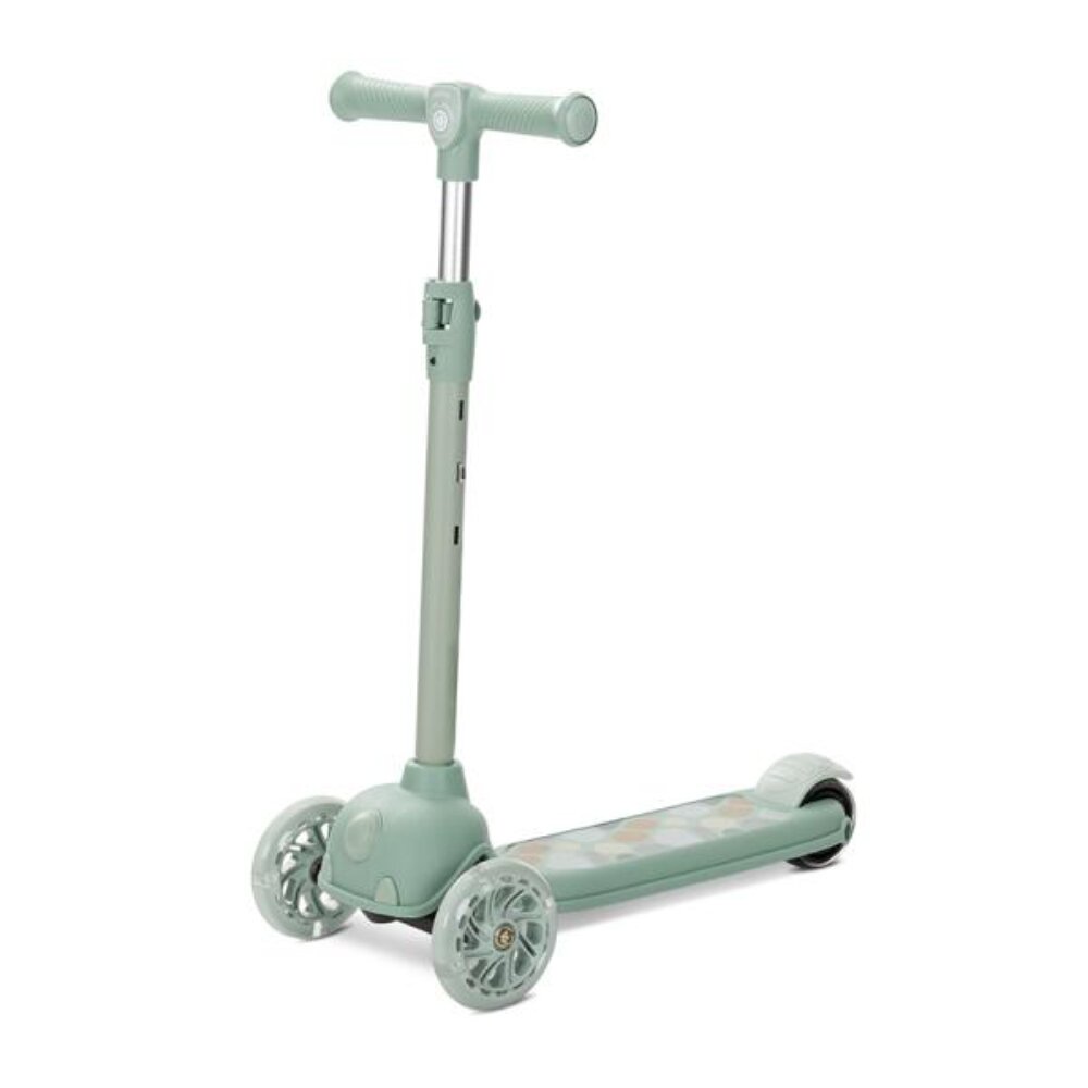 LORELLI Trotineta Jetster pana la 20 kg maner reglabil 3 pozitii roti cu leduri colorate frana de picior Ocean Wave