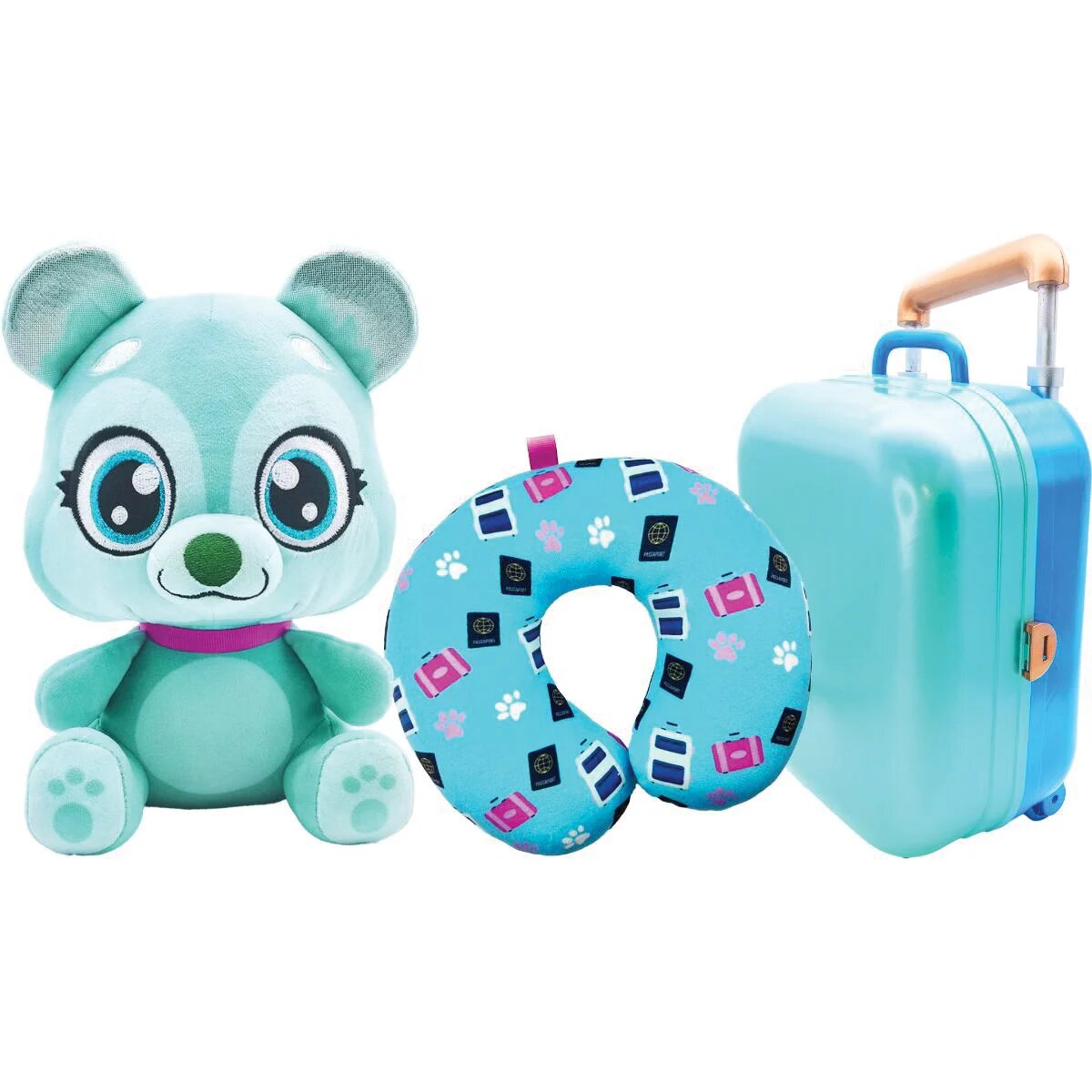 Lovables Luggables Jucarie de plus si accesorii in troler Romy Everest