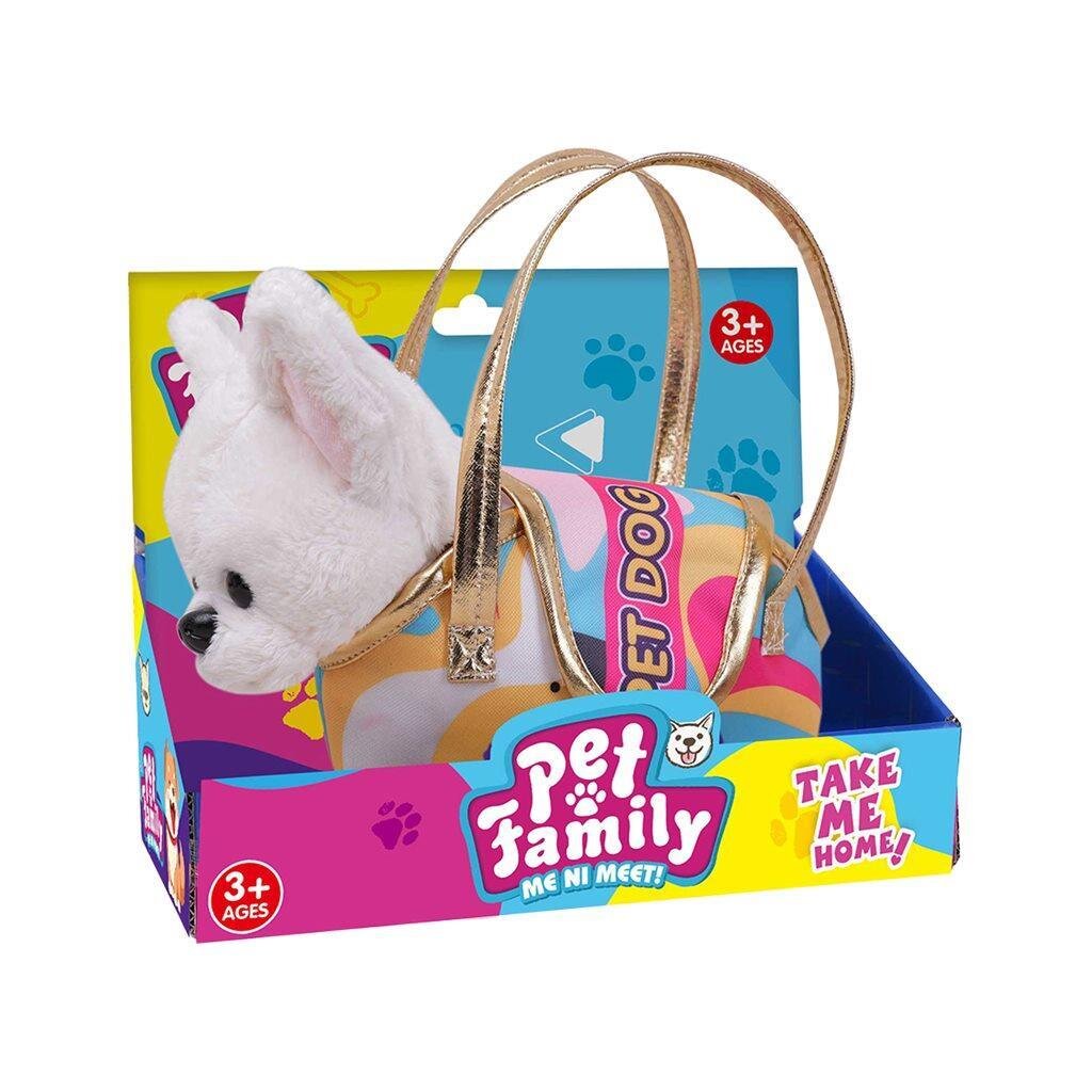 Luna Toys Jucarie de plus in geanta Take Me Home Catelus