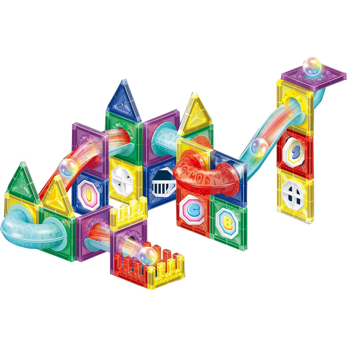 Magnetic Joc de constructie 66 Piese
