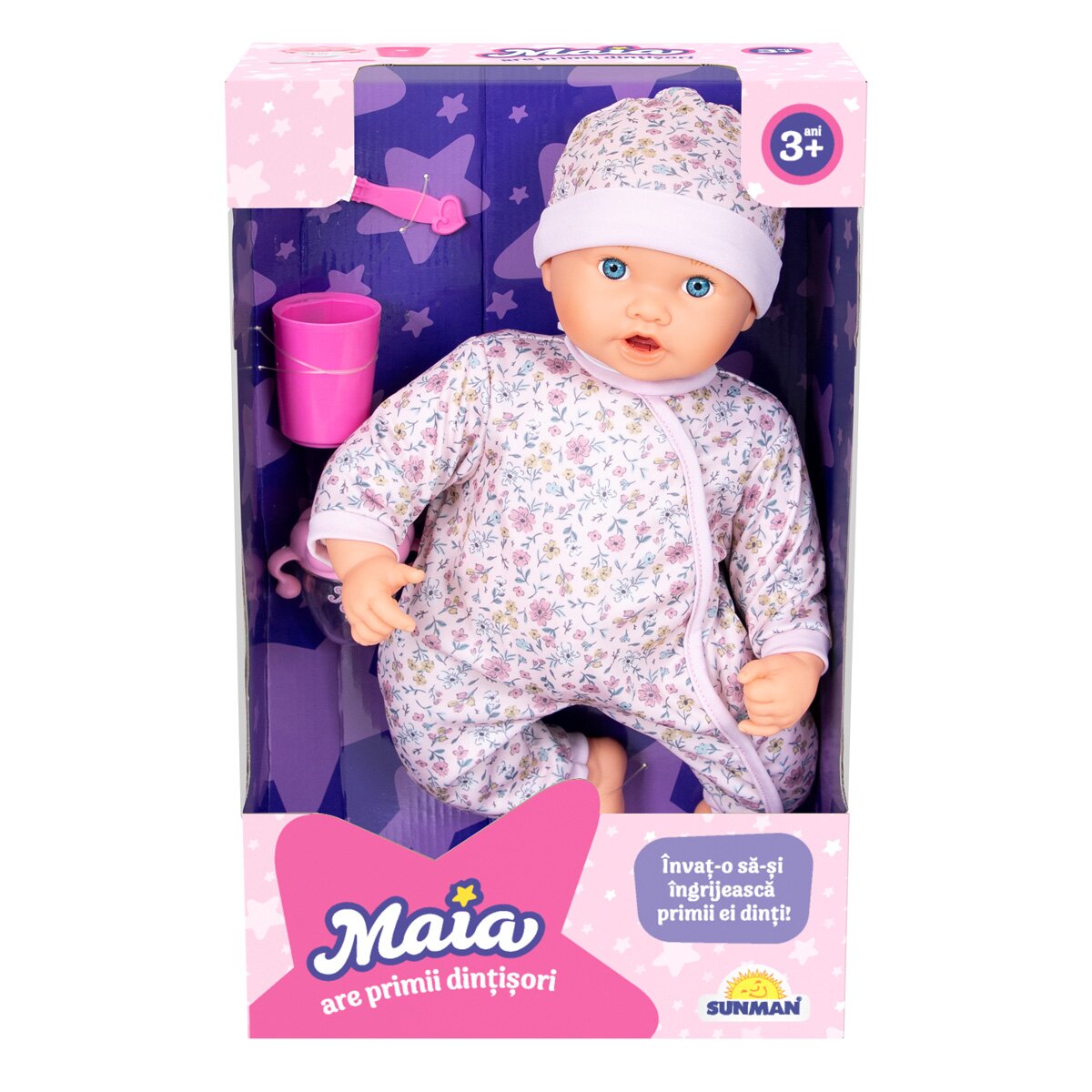 Maia Papusa bebelus are primii dintisori