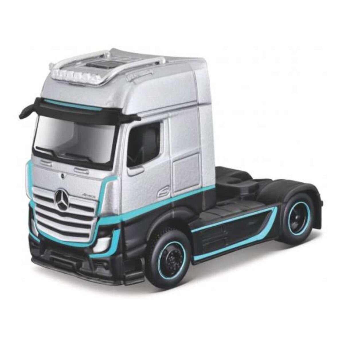 Maisto Camion Mercedes Benz Actros 1851 MP4 Gigaspace Gri 1:64