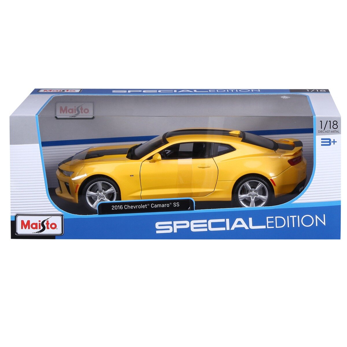 Maisto Masina din metal 2016 Chevrolet Camaro SS 1:18 Galben